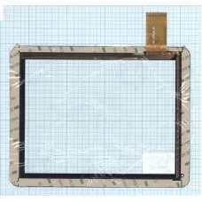 Сенсорное стекло (тачскрин) для планшета DNS AirTab M971w (MT97002-V4D) черное [T00119]