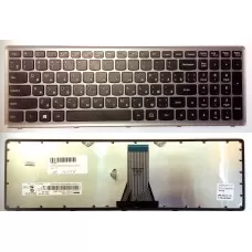 Клавиатура для ноутбука Lenovo G500S, S510, Z510 (RU) черная с серой рамкой [10156]