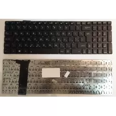 *SALE* Клавиатура для ноутбука Asus N56 N56V N76 N76V (RU), БОЛЬШОЙ Enter, черная [10179]