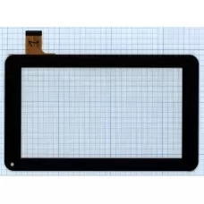 Сенсорное стекло (тачскрин) Digma Optima 7.6, Digma Optima 7.13 черное [T00107-3]