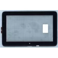 Сенсорное стекло (тачскрин) HP Pavilion 11 X360 черный с рамкой