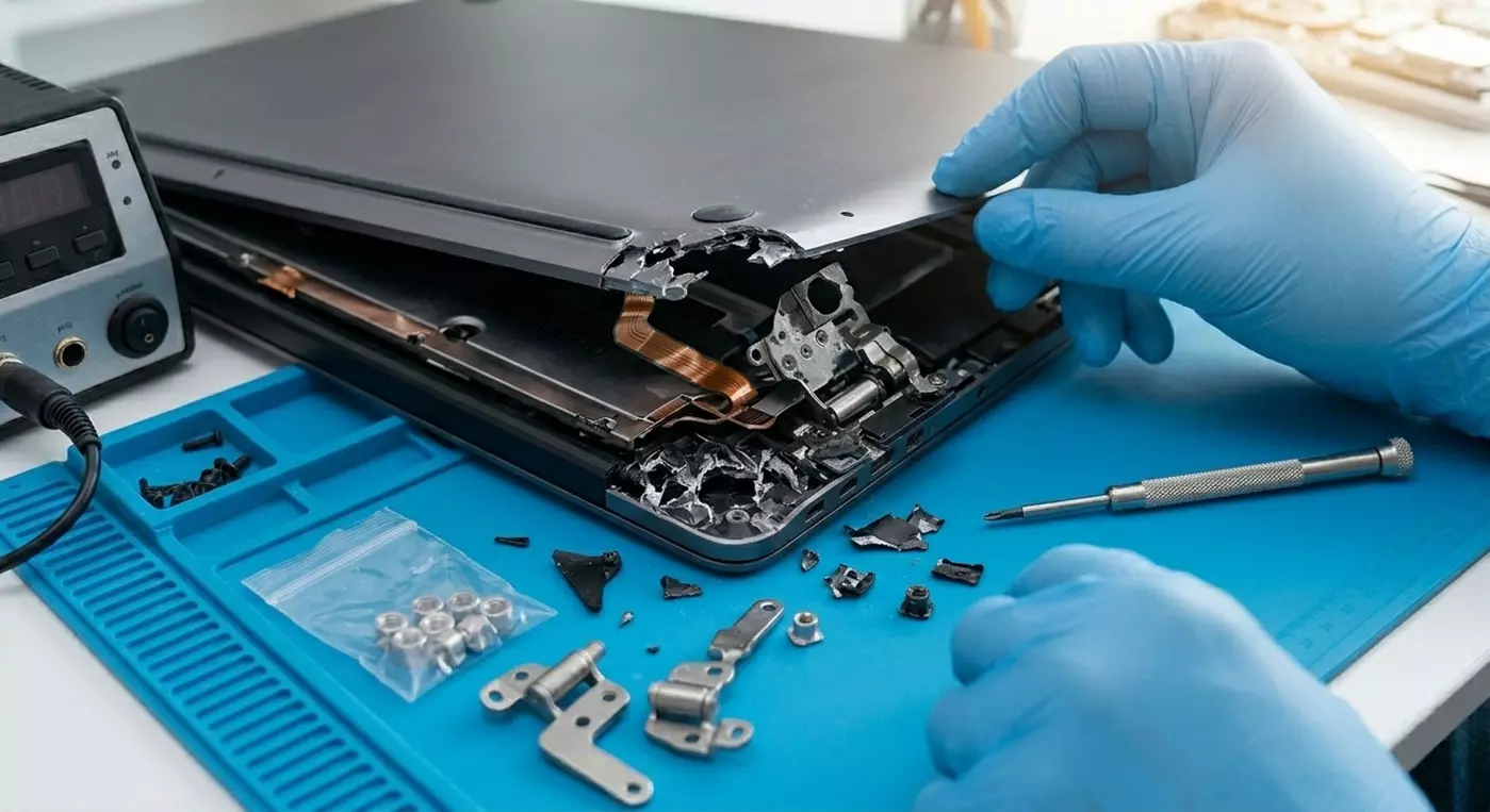 Ремонт корпуса ноутбука