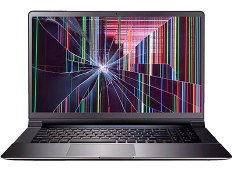 С разбитым экраном